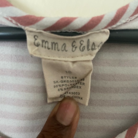 EMMA & ELSA - STRIPED DRESS - Picture 2 of 3